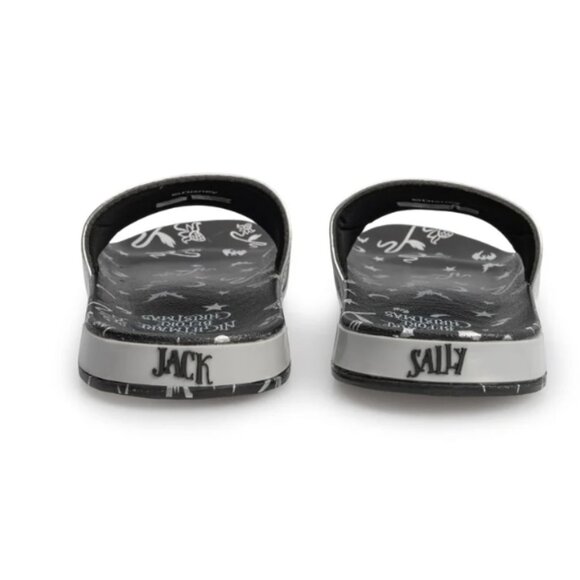 Nightmare Before Christmas Women's Size 8 NEW w/ Tags NWT Metallic Slide Sandal - Picture 6 of 10